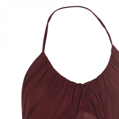BORDEAUX VISCOSE DRESS