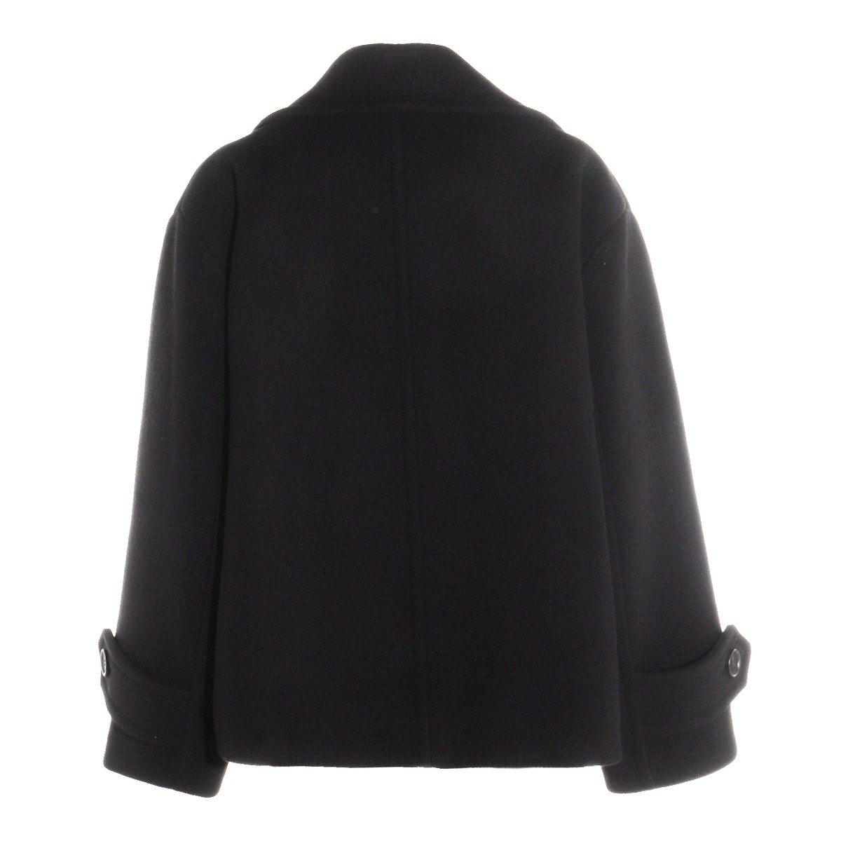 BLACK WOOL COAT BLACK WOOL COAT