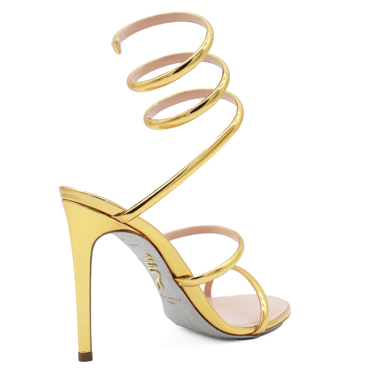 GOLD LEATHER SANDALS GOLD LEATHER SANDALS