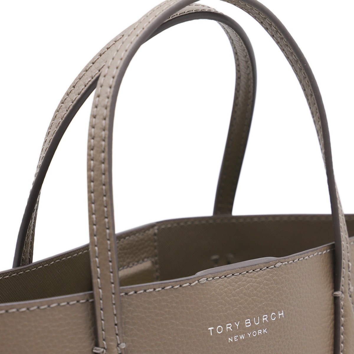 BROWN LEATHER SMALL PERRY TOTES BROWN LEATHER SMALL PERRY TOTES