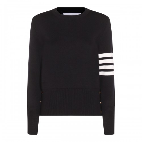 NAVY WOOL KNITWEAR