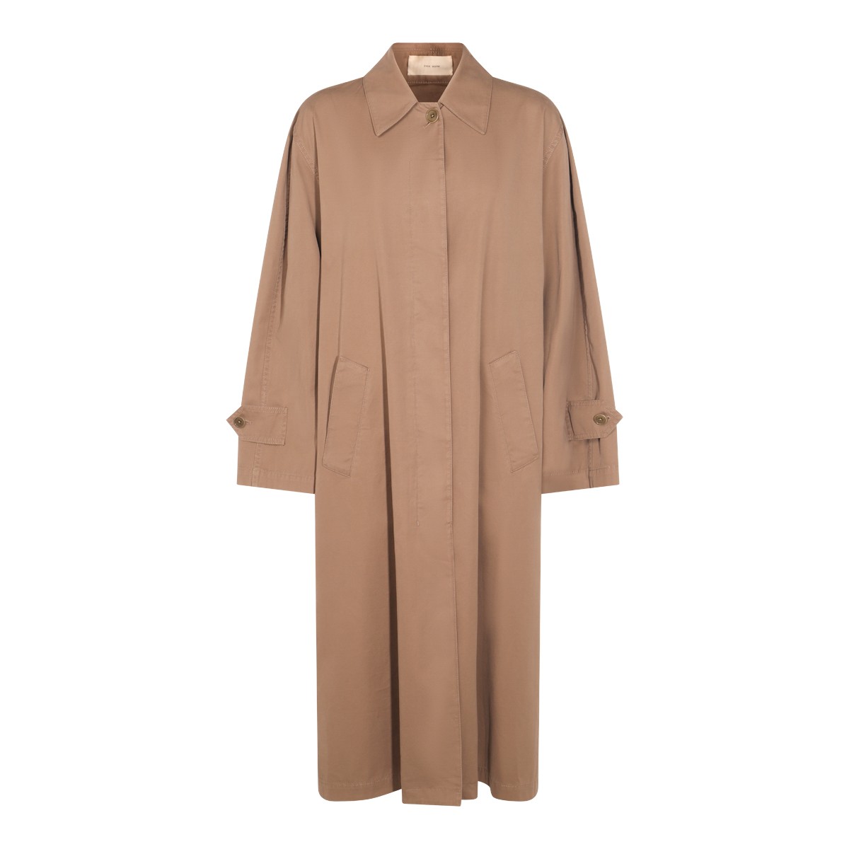 BEIGE COTTON ROCCO TRENCH COAT