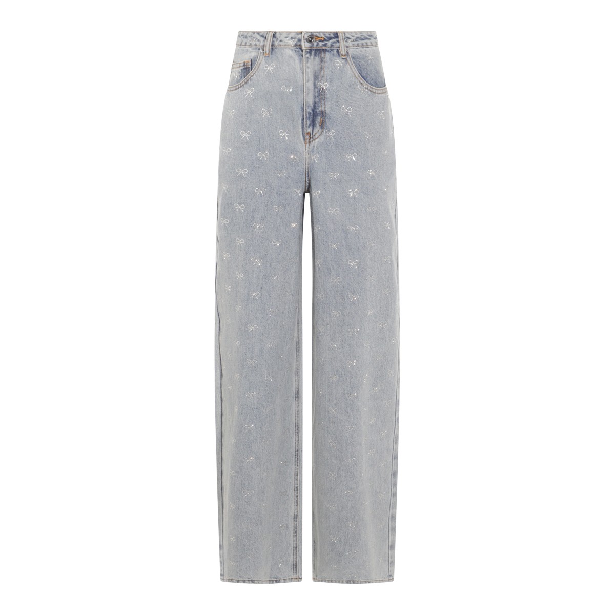 LIGHT BLUE COTTON JEANS