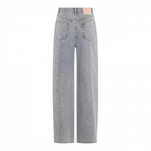 LIGHT BLUE COTTON JEANS
