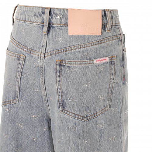 LIGHT BLUE COTTON JEANS
