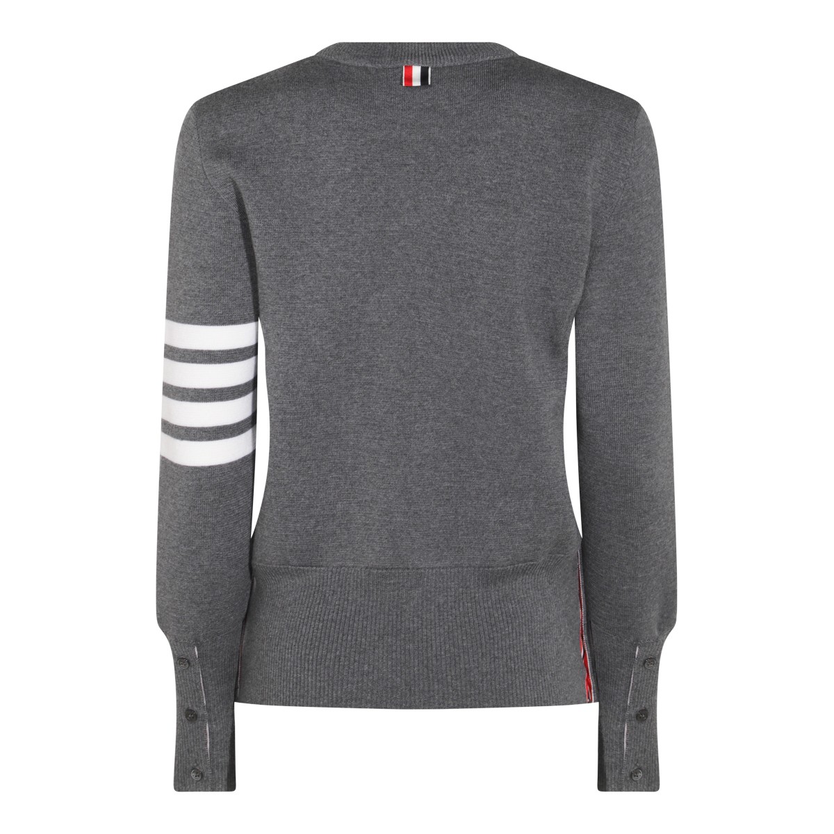 GREY WOOL KNITWEAR