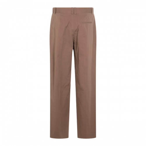 BROWN COTTON ALFIDIS PANTS