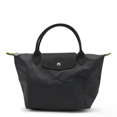 BLACK LEATHER LE PLIAGE ORIGINAL S TOTES