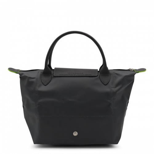 BLACK LEATHER LE PLIAGE ORIGINAL S TOTES