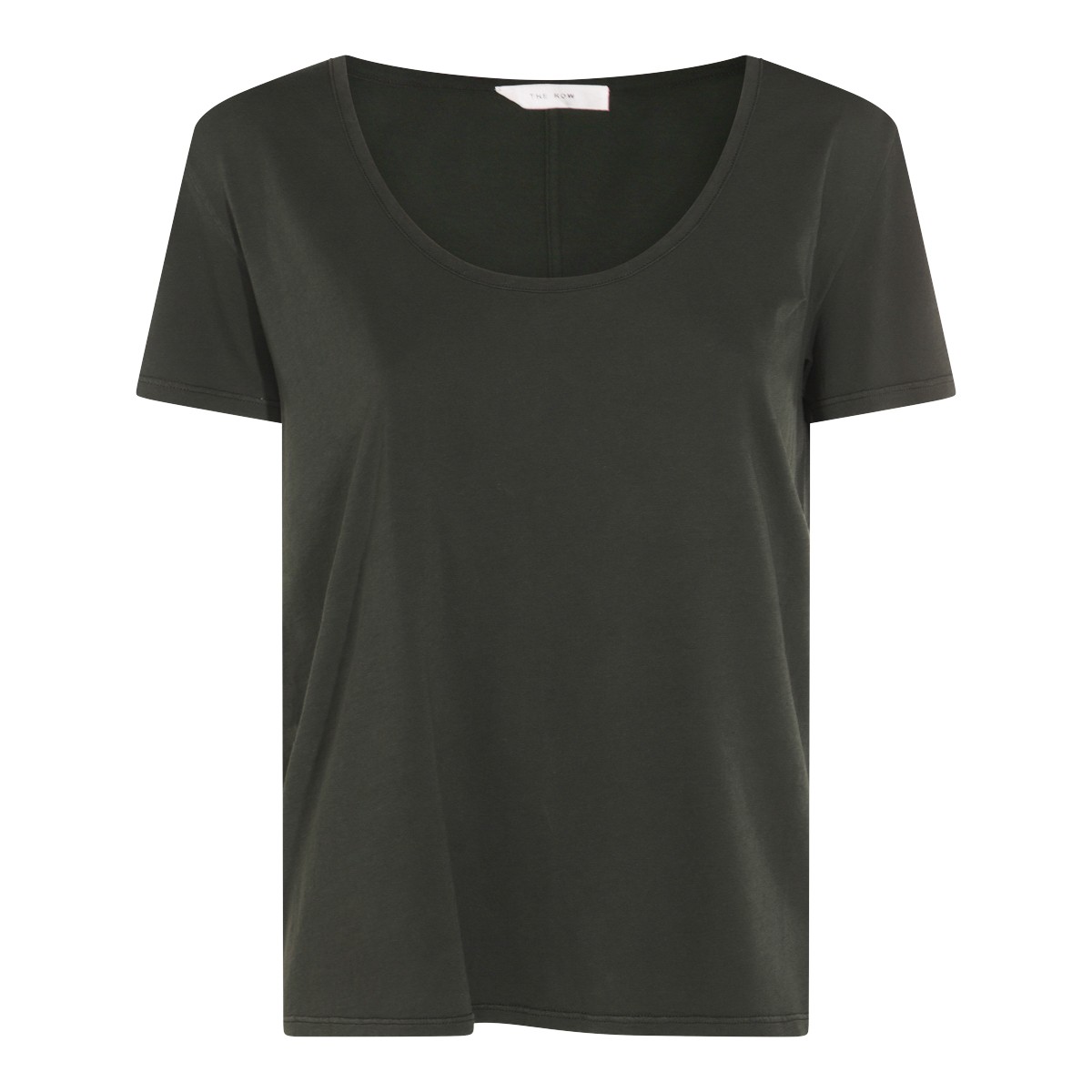 BLACK COTTON STILTON T-SHIRT