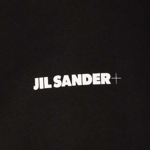 BLACK COTTON SWEATSHIRT