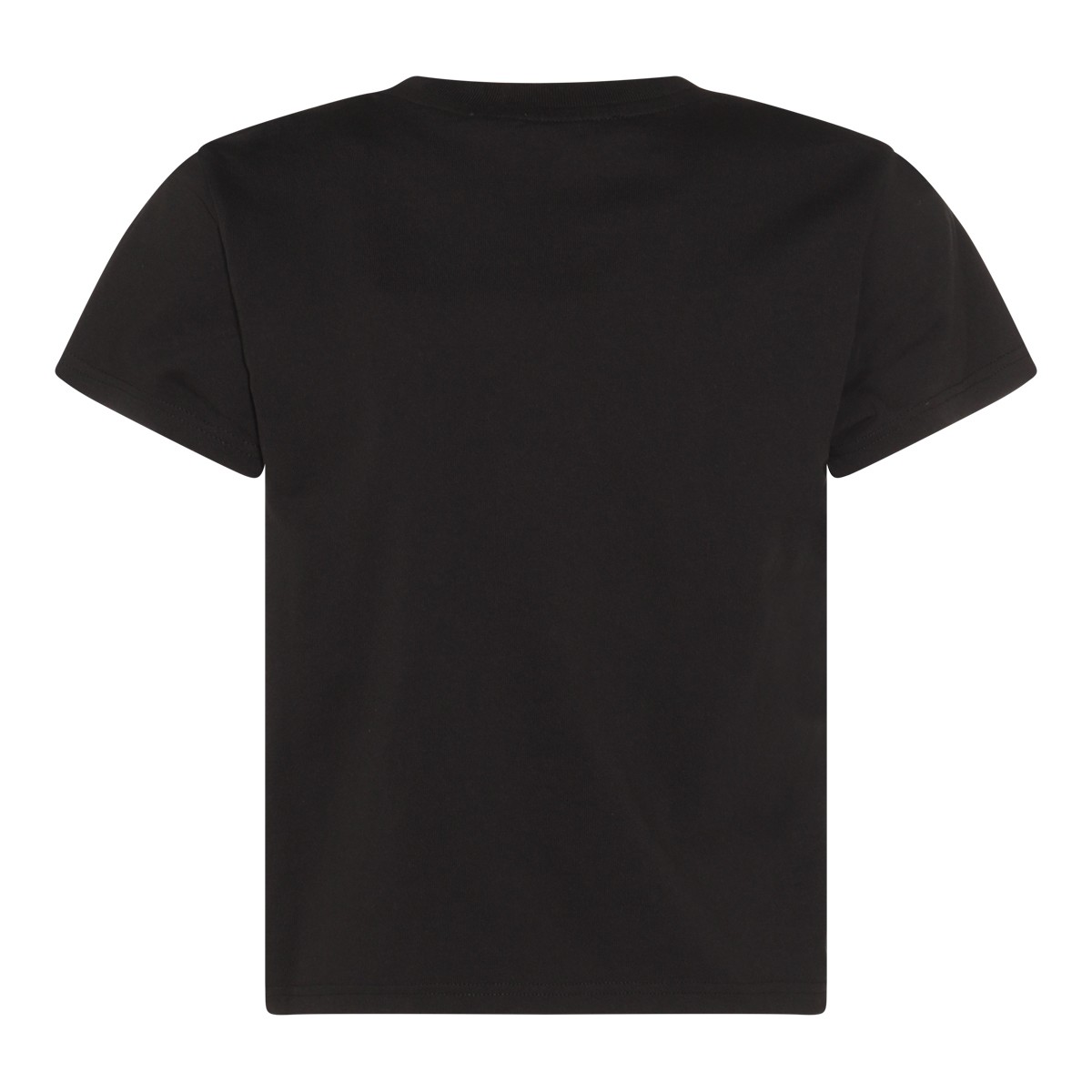 BLACK COTTON T-SHIRT