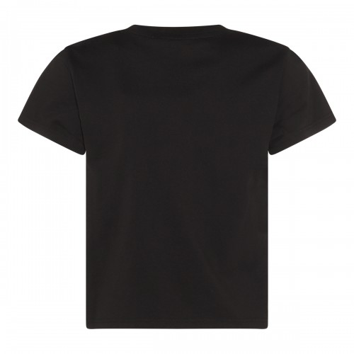 BLACK COTTON T-SHIRT