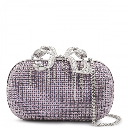 LILAC CRYSTAL CLUTCH