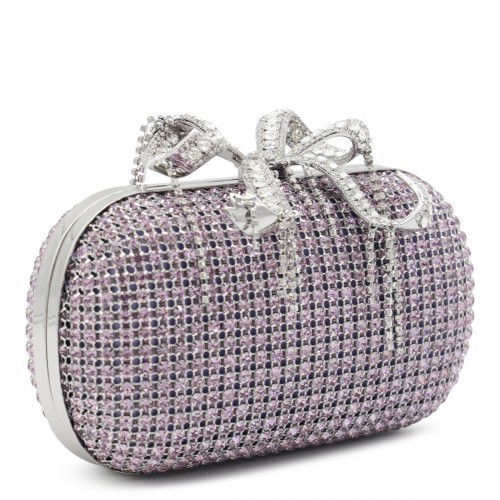 LILAC CRYSTAL CLUTCH