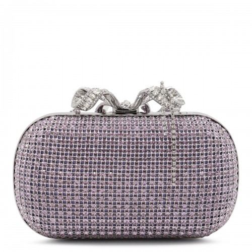 LILAC CRYSTAL CLUTCH