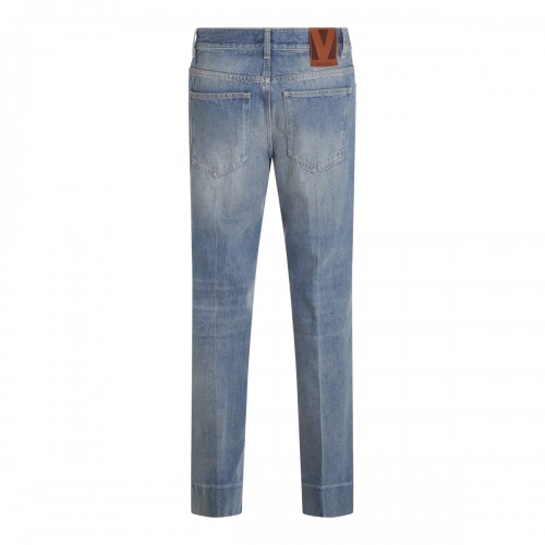 BLUE COTTON DENIM JEANS