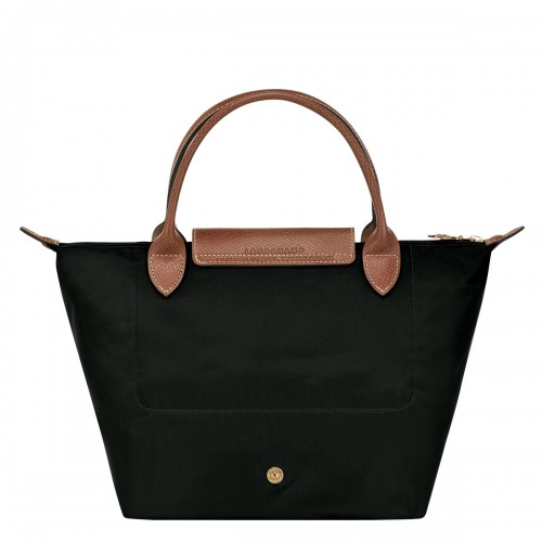 BLACK LEATHER LE PLIAGE ORIGINAL S TOTES