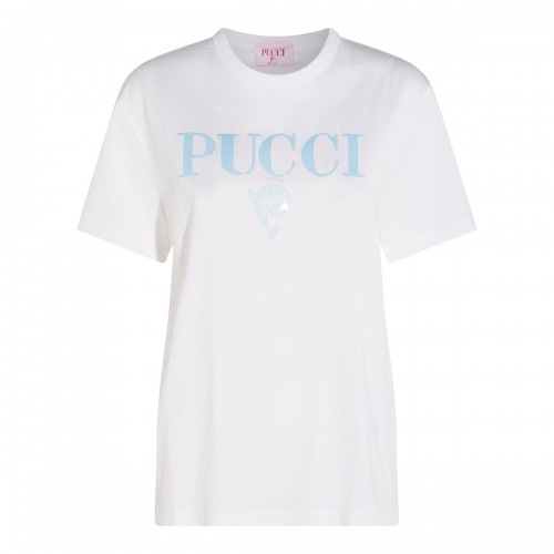 WHITE COTTON T-SHIRT