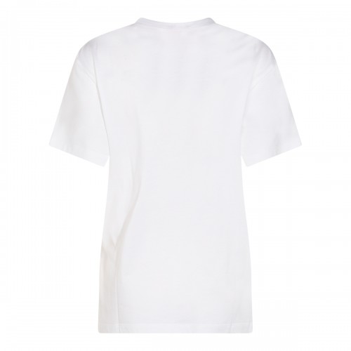 WHITE COTTON T-SHIRT