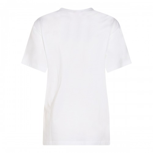 WHITE COTTON T-SHIRT