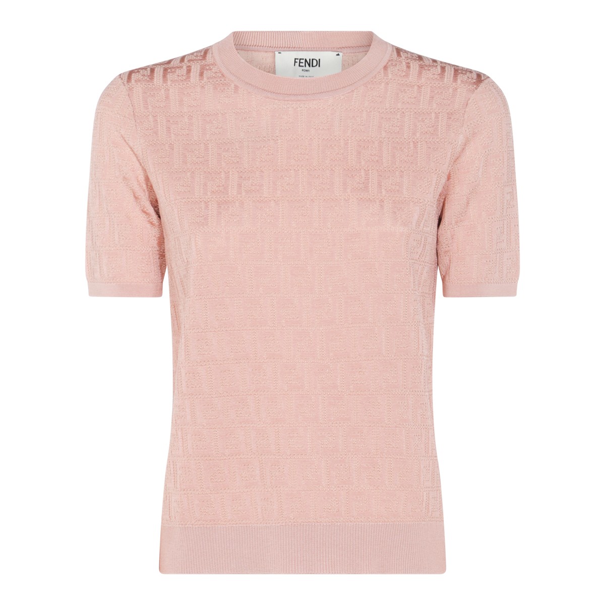 PINK COTTON KNITWEAR