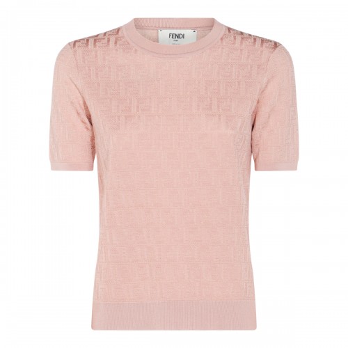 PINK COTTON KNITWEAR