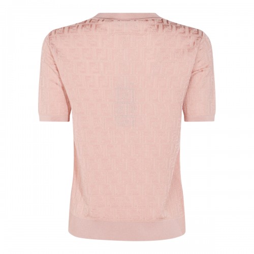 PINK COTTON KNITWEAR