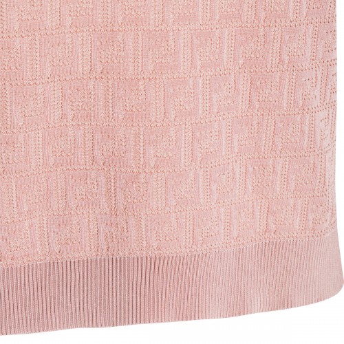 PINK COTTON KNITWEAR