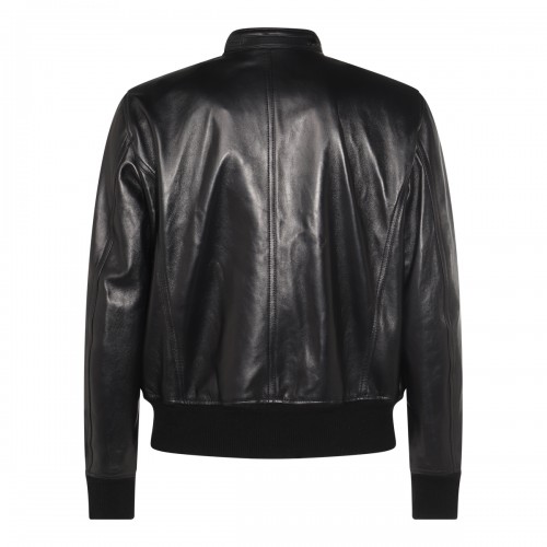 BLACK LEATHER JACKET
