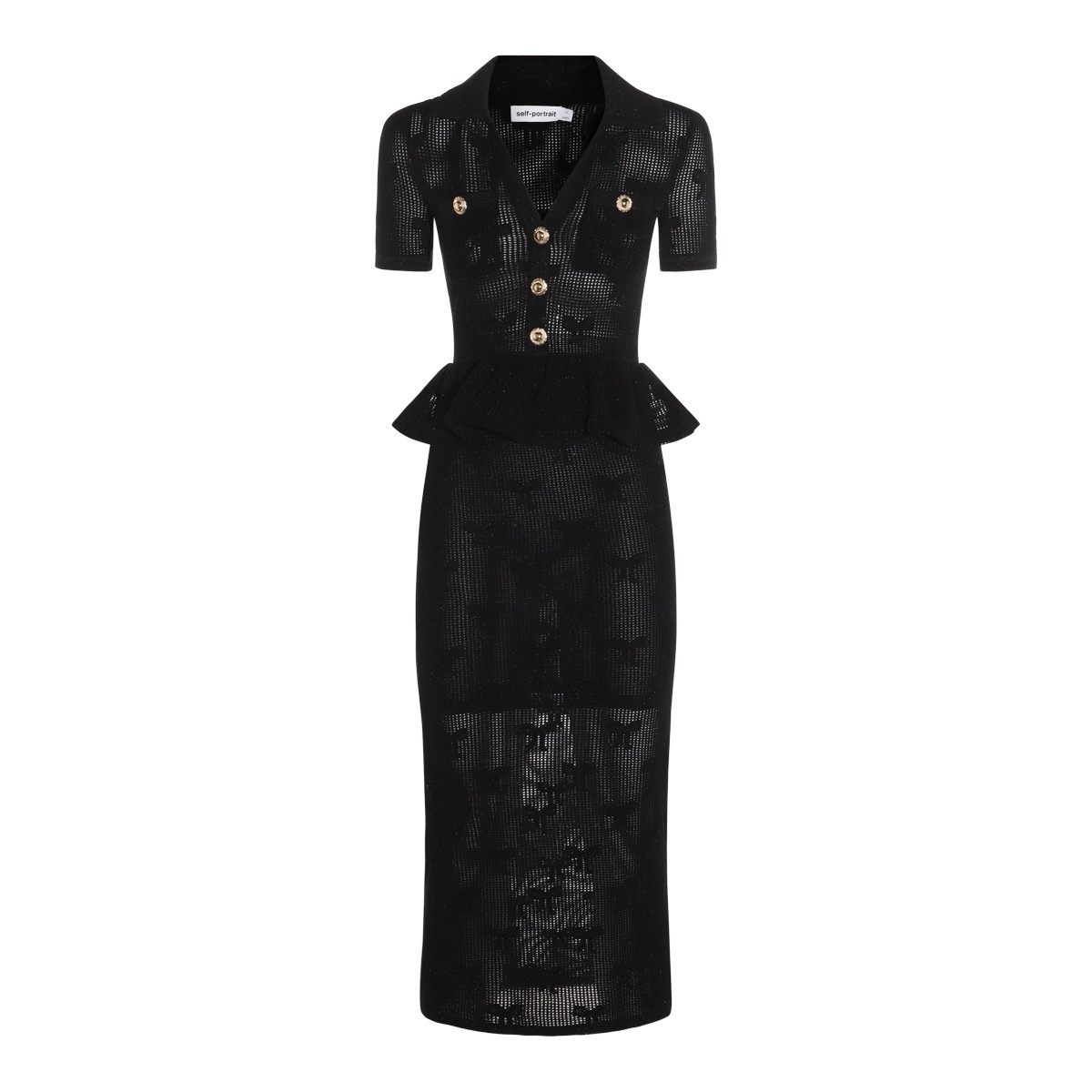 BLACK COTTON DRESS