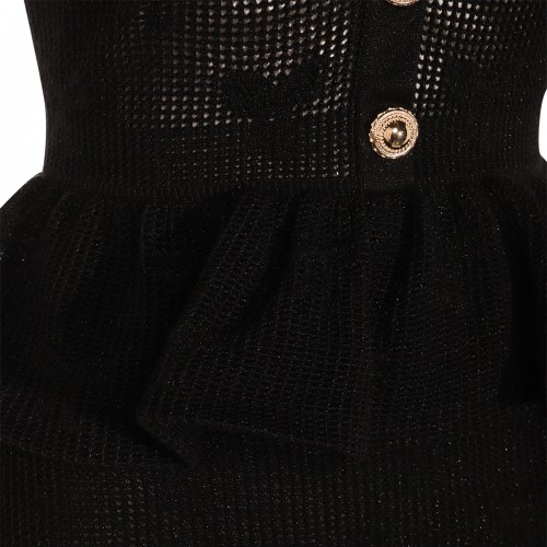 BLACK COTTON DRESS