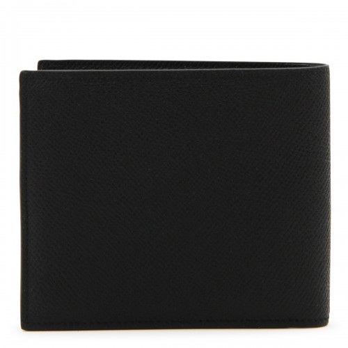 BLACK LEATHER WALLET