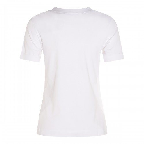 WHITE COTTON T-SHIRT