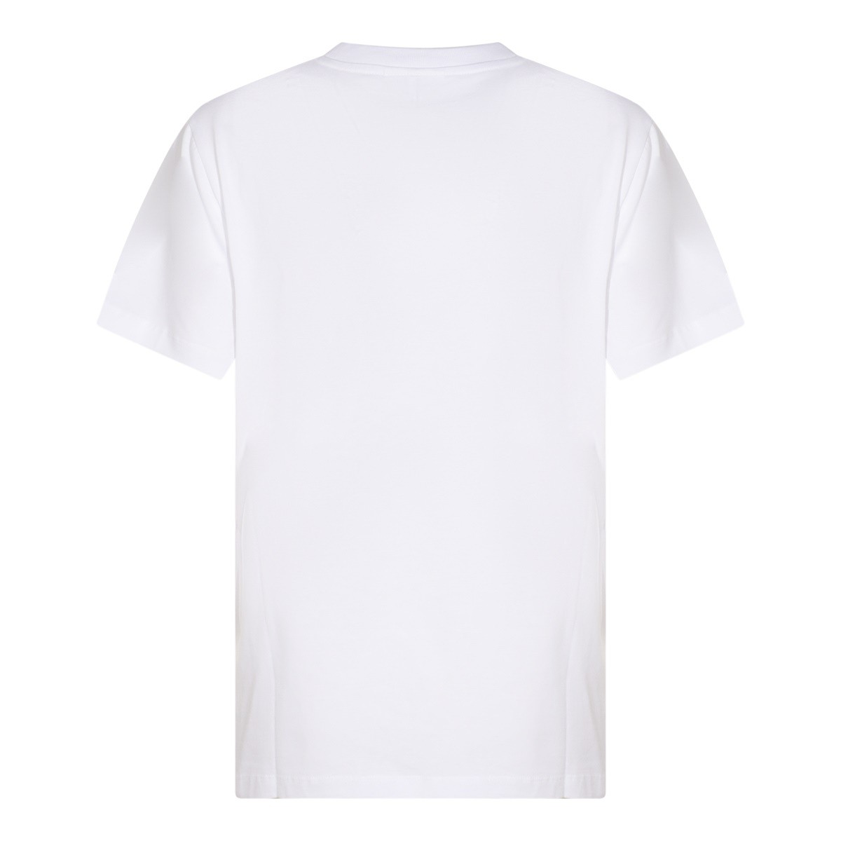 WHITE COTTON T-SHIRT