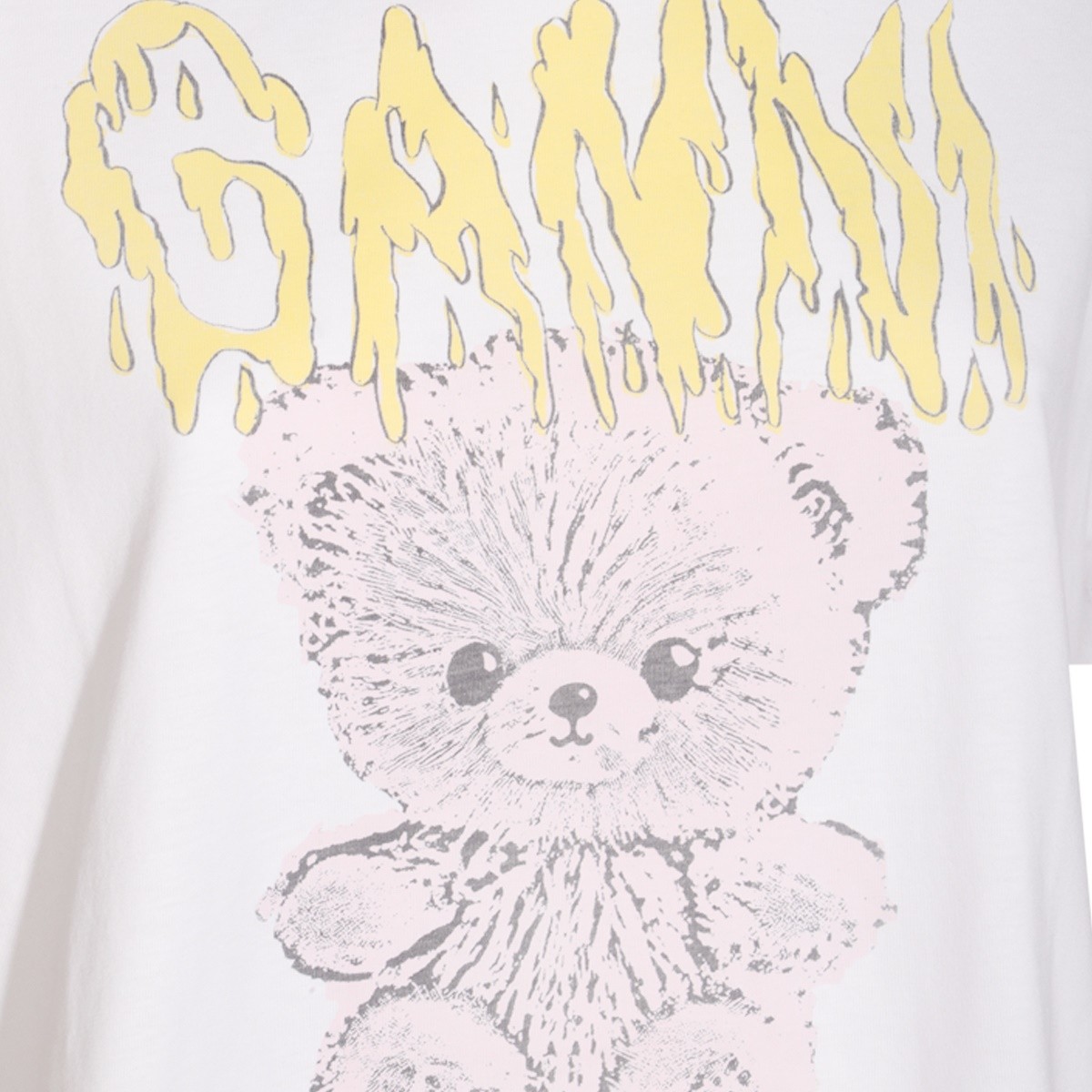 WHITE COTTON T-SHIRT