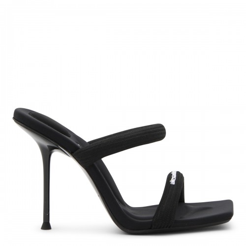 BLACK JULIE SANDALS