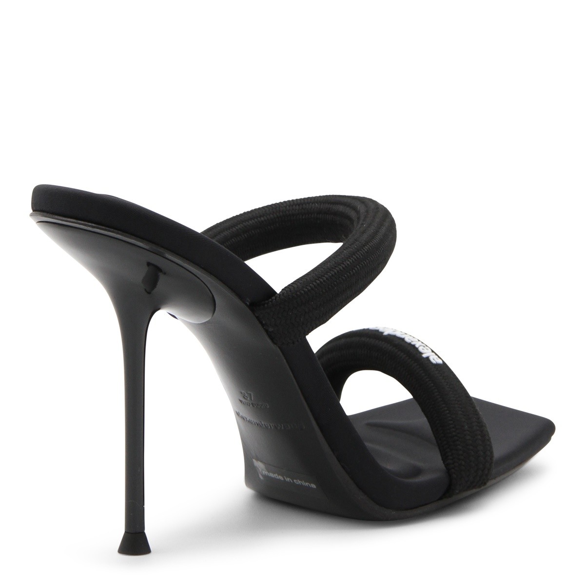 BLACK JULIE SANDALS