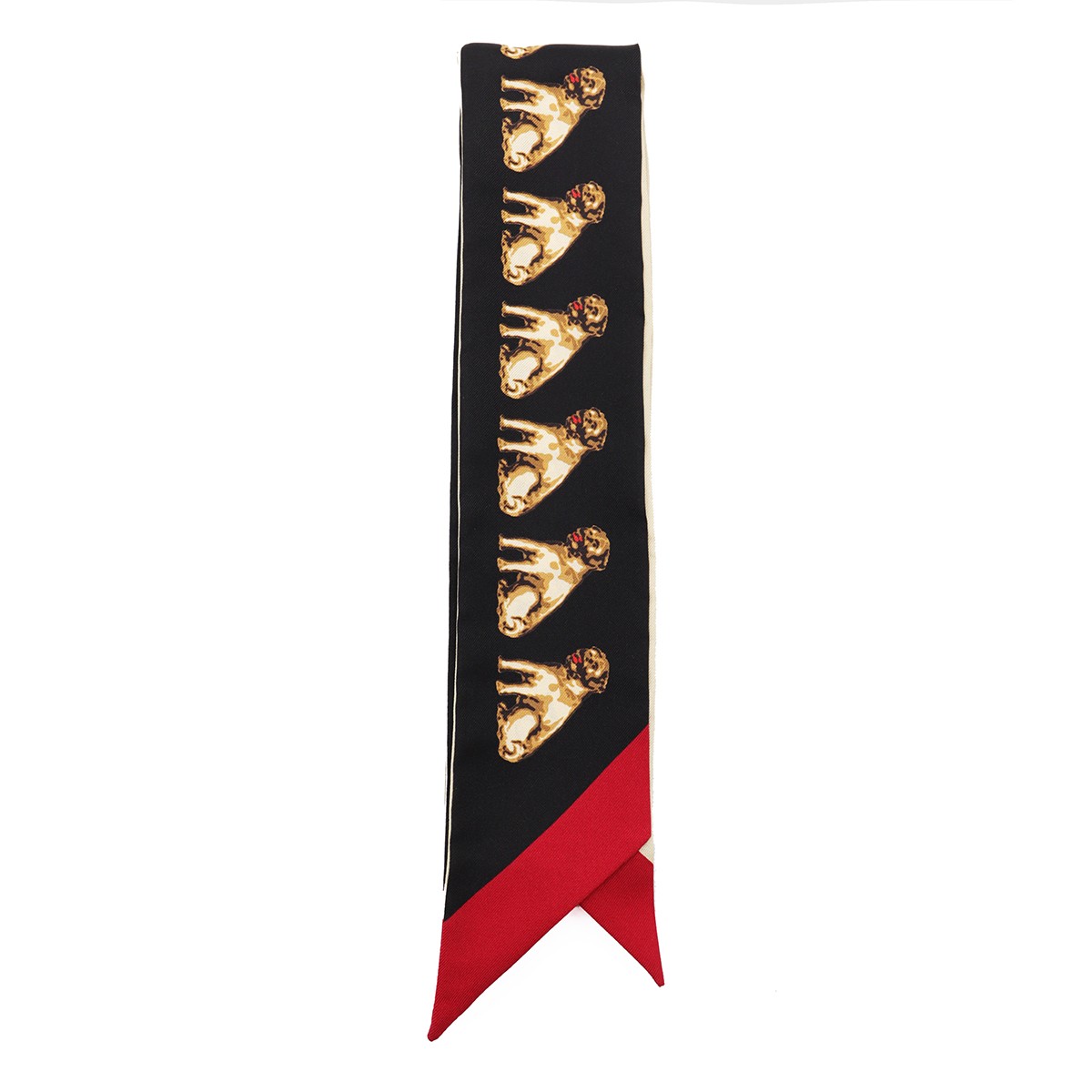MULTICOLOR SILK PETIT CHARLES' SCARF