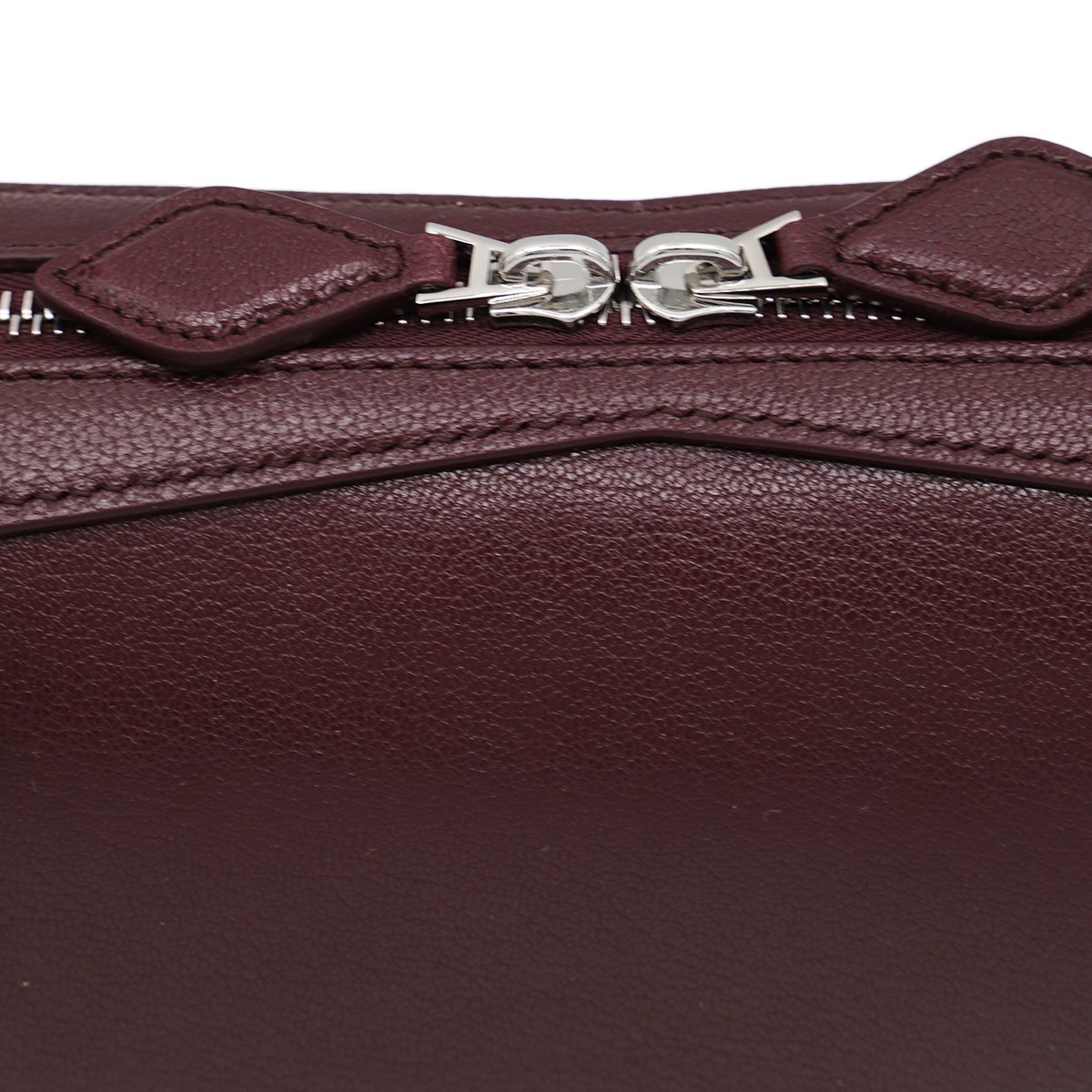 DARK RED LEATHER TECKEL MEDIUM... DARK RED LEATHER TECKEL MEDIUM...