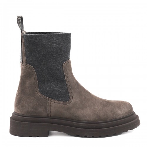 BROWN LEATHER BOOTS