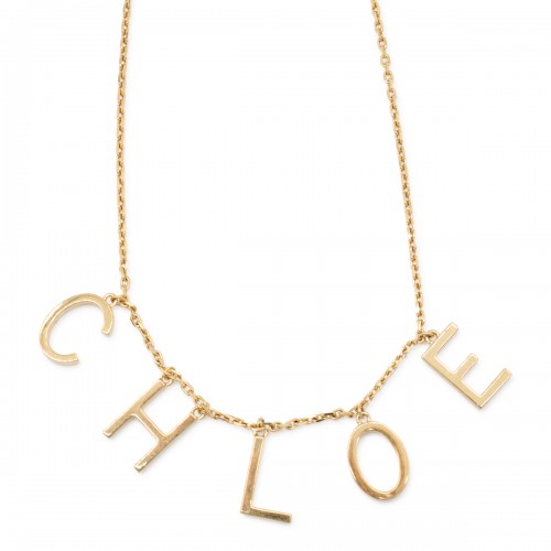 GOLD METAL NECKLACE
