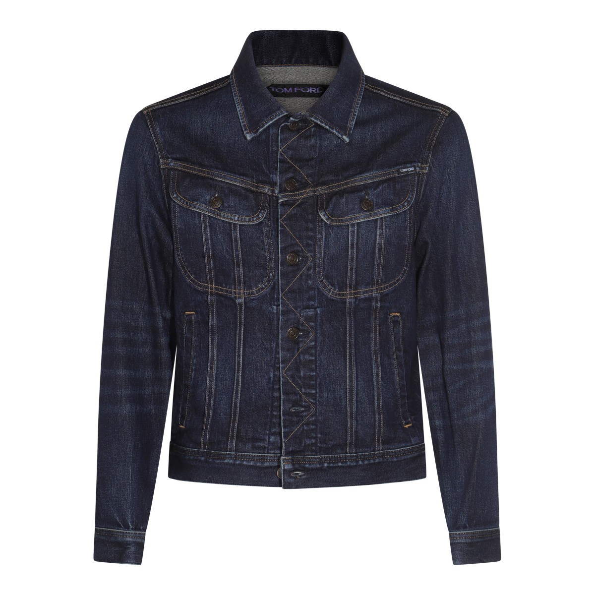 INDIGO BLUE COTTON DENIM JACKET