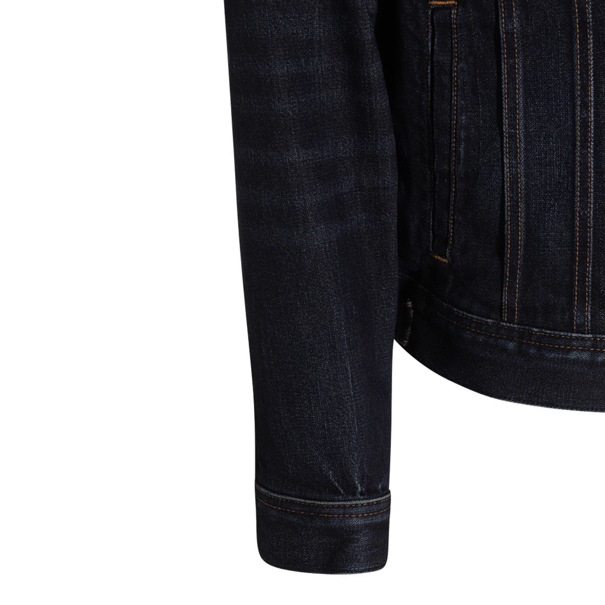 INDIGO BLUE COTTON DENIM JACKET