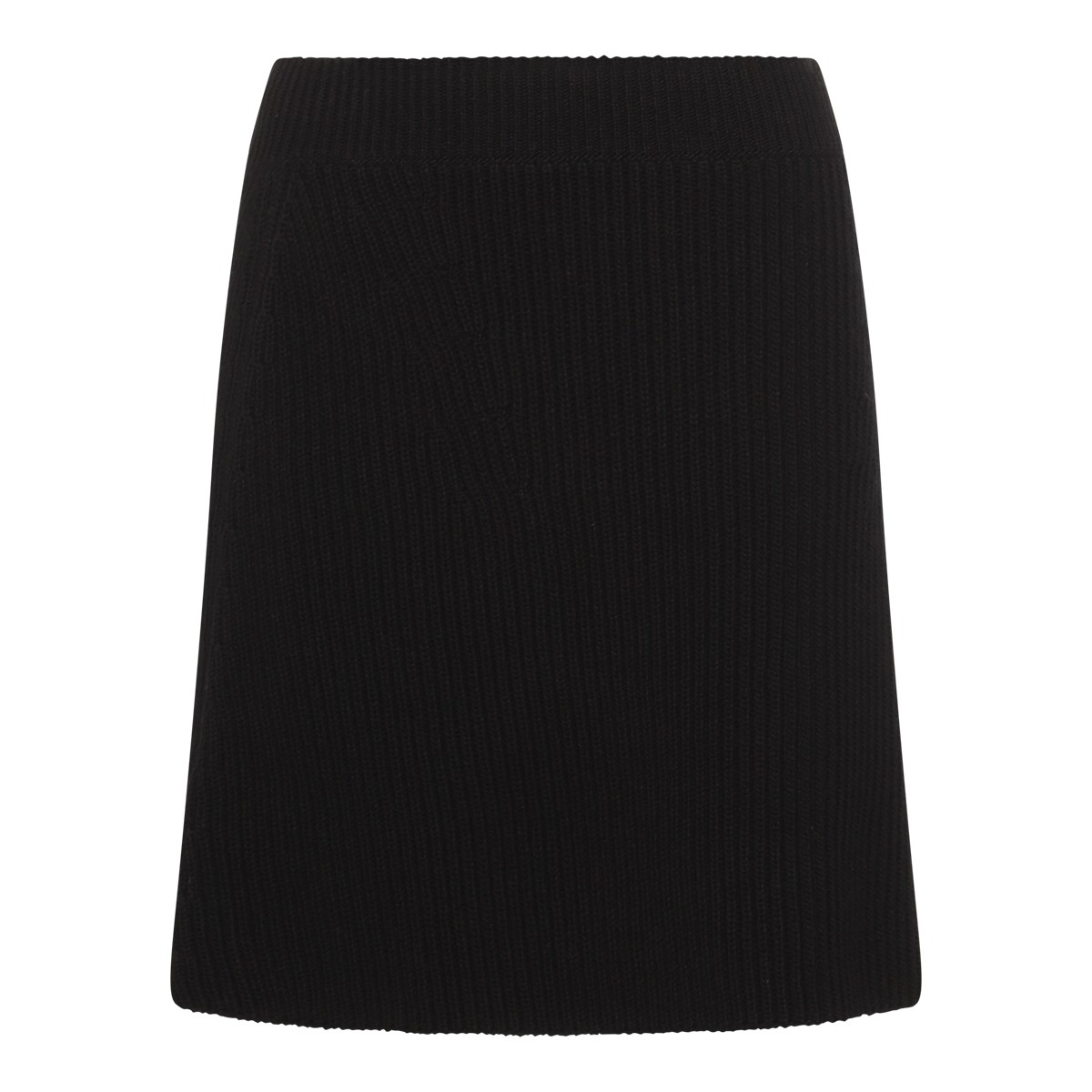 BLACK COTTON SKIRT