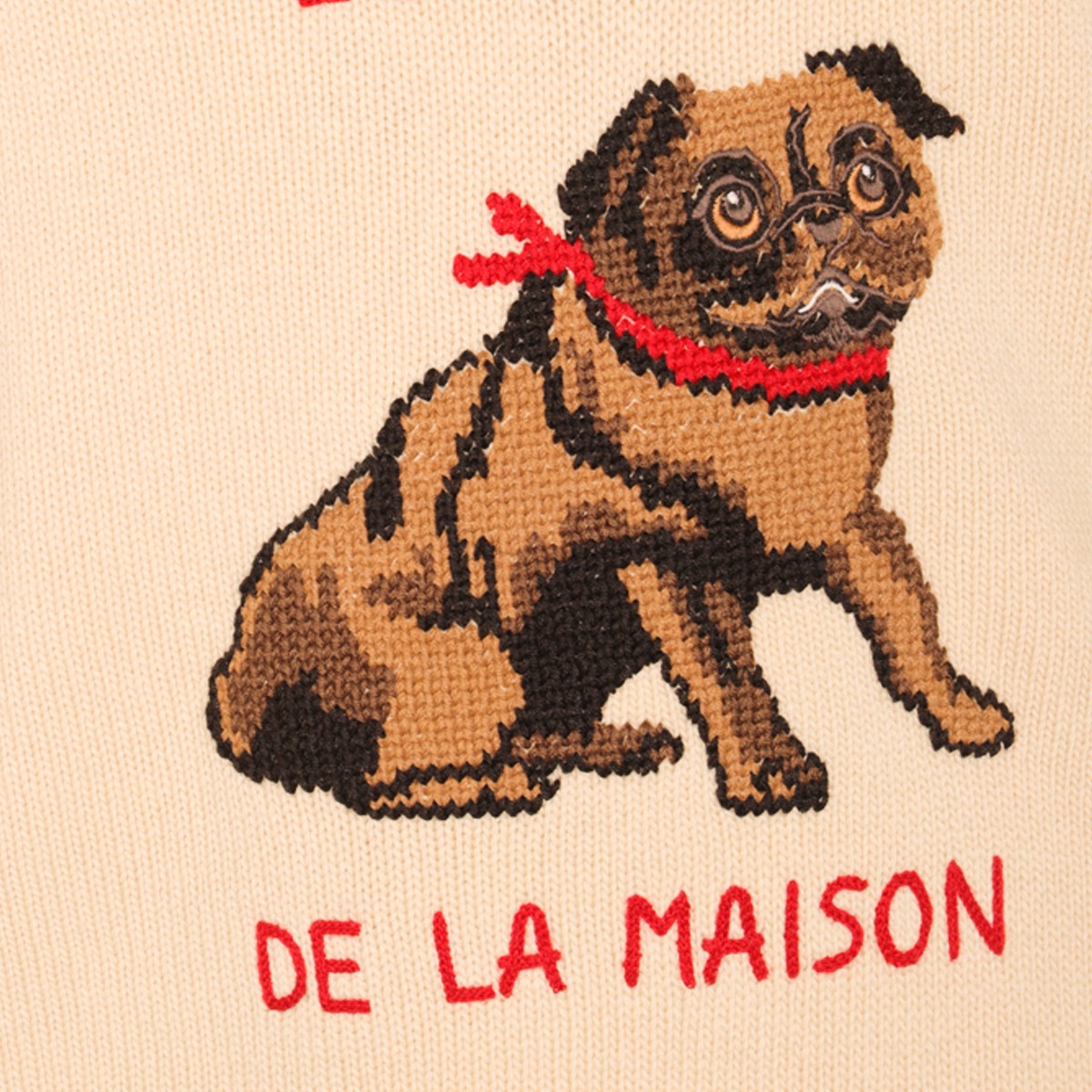 BEIGE AND GREEN WOOL KNITWEAR BEIGE AND GREEN WOOL KNITWEAR