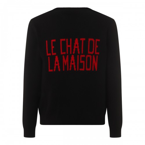 BLACK COTTON KNITWEAR