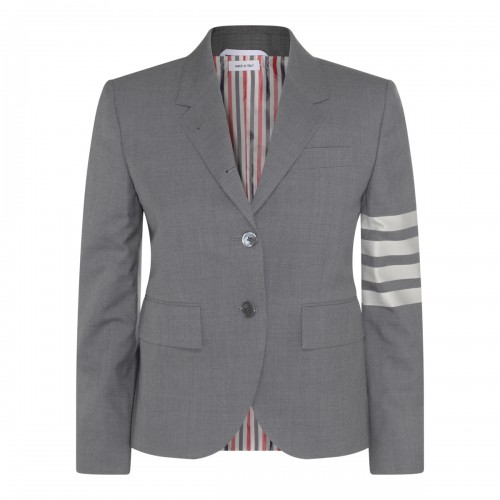 GREY WOOL BLAZER