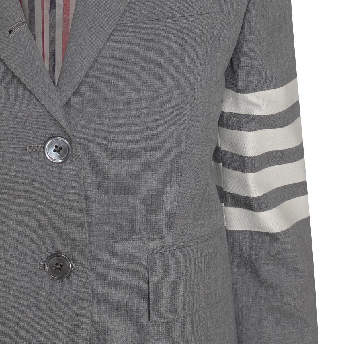 GREY WOOL BLAZER