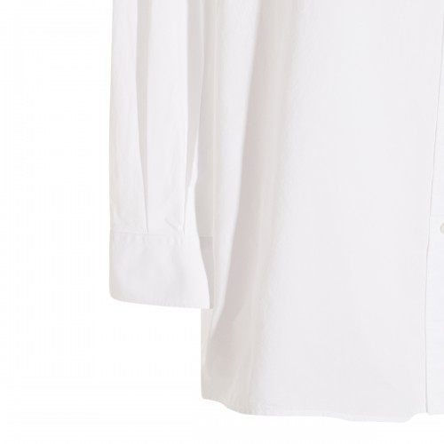 WHITE COTTON VICTORIA SHIRT